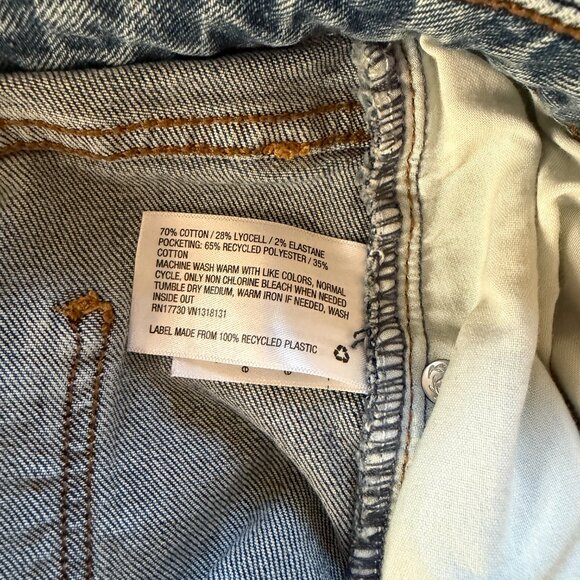 Universal Thread High-waisted Wide Leg Carpenter Work Jeans 14/32R - Picture 8 of 14